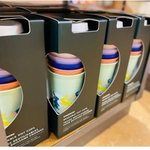 Starbucks Reusable Hot Cup 6pack Spring Easter2021